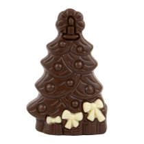 Le sapin chocolat au lait