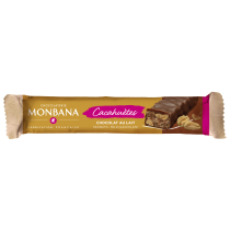 La barre chocolat au lait cacahuètes