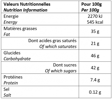 Assortiments de 200 carrés chocolat noir et lait