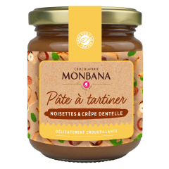 Pâte à tartiner Noisettes et Crêpe dentelle