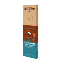 Monbanette chocolat au lait fleur de sel de Guérande (IGP)