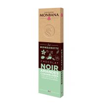 Monbanette chocolat noir amandes caramélisées