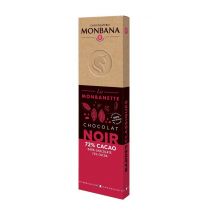Monbanette chocolat noir 72% de cacao