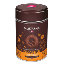 Chocolat en poudre arôme orange