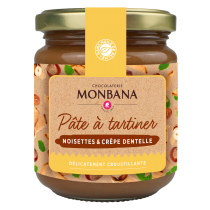 Pâte à tartiner Noisettes et Crêpe dentelle