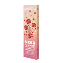 Monbanette noir amandes et framboise