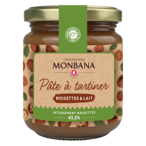 Pâte à tartiner Noisettes & Lait