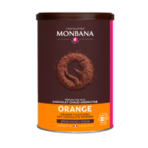 Chocolat en poudre arôme orange