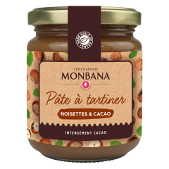 Pâte à tartiner intensément noisettes