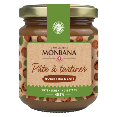 Pâte à tartiner Noisettes & Lait