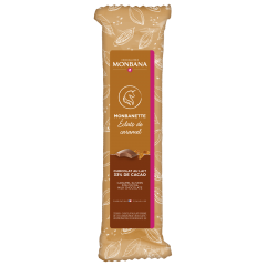 Monbanette lait 33% éclats de caramel