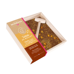 Tablette à casser au chocolat au lait, format plaisir