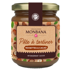 Pâte à tartiner intensément noisettes