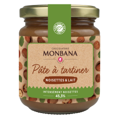 Pâte à tartiner Noisettes & Lait