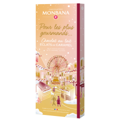 La tablette chocolat au lait caramel