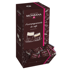 La boîte distributrice de 200 carrés de chocolat noir
