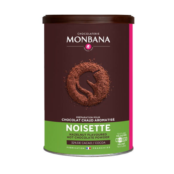 Chocolat en poudre arôme noisette