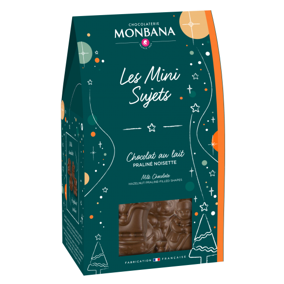 Mini-sujets chocolat lait