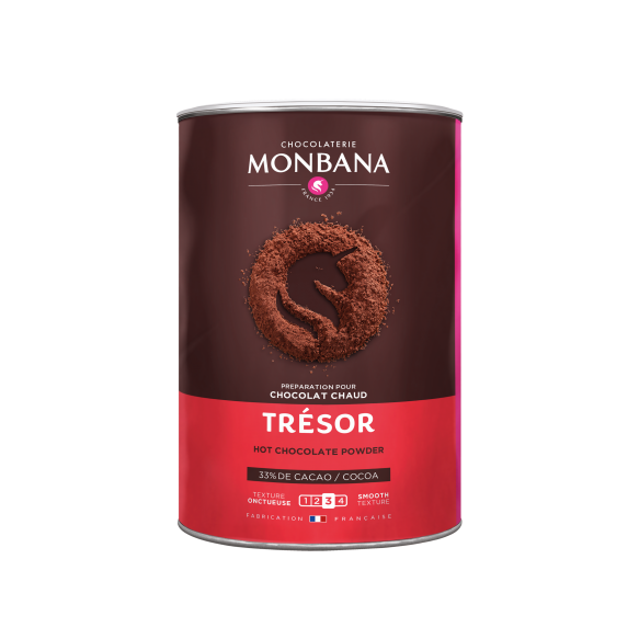 Trésor au chocolat blanc en poudre - MONBANA